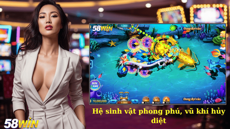 Hệ sinh vật phong phú, vũ khí hủy diệt