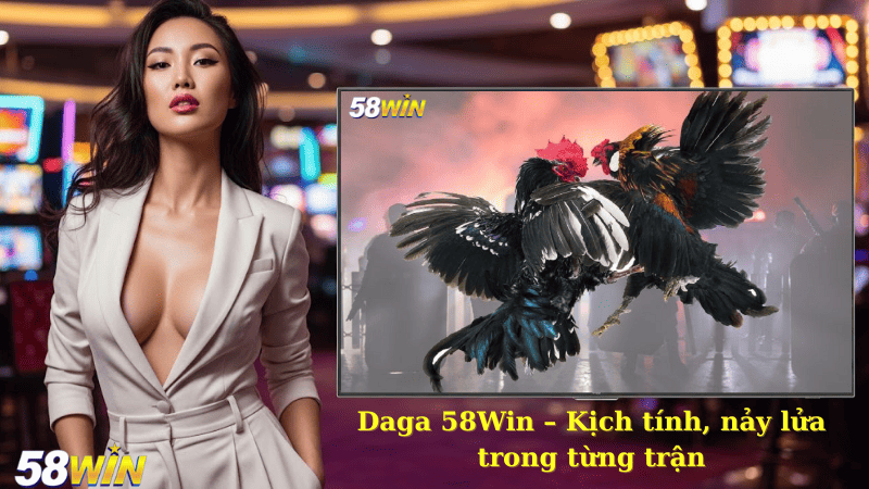 Daga 58Win – Kịch tính, nảy lửa trong từng trận