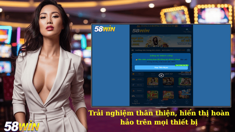 Trải nghiệm thân thiện, hiển thị hoàn hảo trên mọi thiết bị