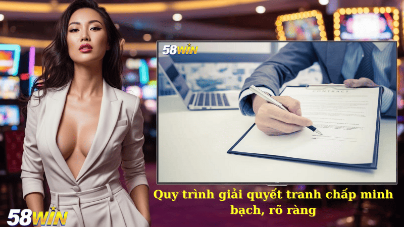 Quy trình giải quyết tranh chấp minh bạch, rõ ràng