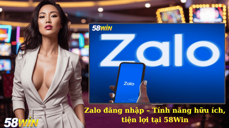 Zalo đăng nhập – Tính năng hữu ích, tiện lợi tại 58Win
